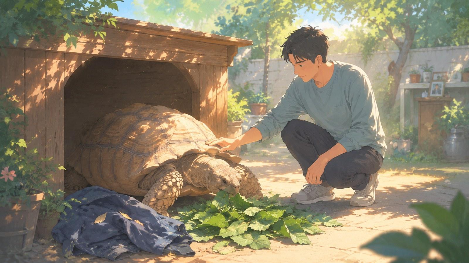 深埋在腹甲下的家族安全感